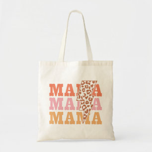 Bolso De Tela Patrón vintage de Mama Leopard