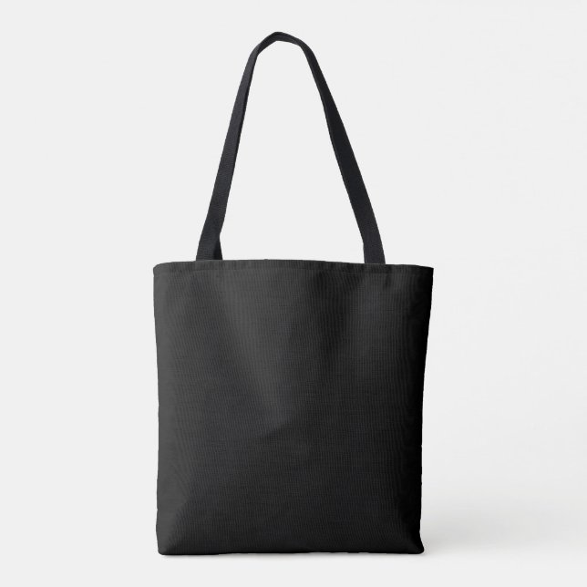 BOLSO DE TELA PATRONES DE GATOS NEGROS (Reverso)