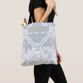 Bolso De Tela Patrones floralart españoles- gris