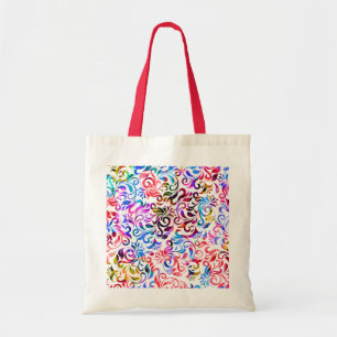 Bolso De Tela Patrones florales coloridos y lindos funda Case-Ma