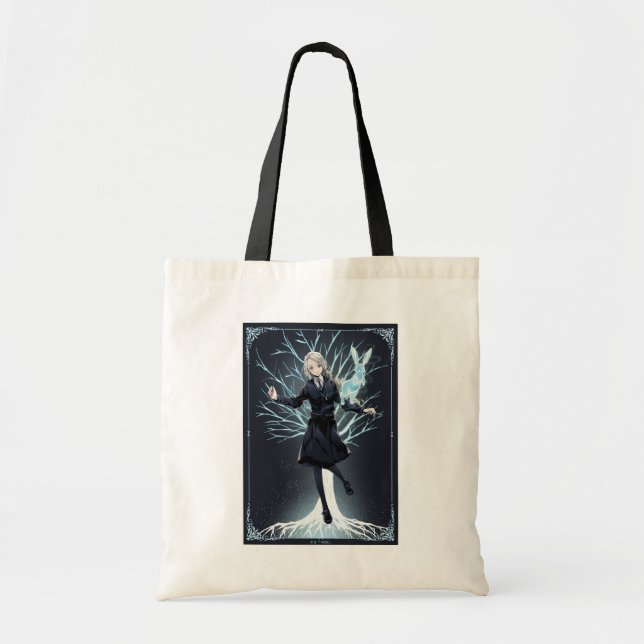 Bolso De Tela Patrono de Conejo de Anime Luna Lovegood (Frente)
