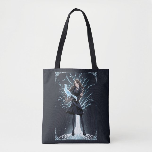 Bolso De Tela Patrono Otter de Anime Hermione Granger (Anverso)