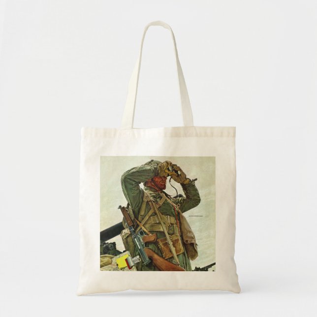 Bolso De Tela Patrulla del tanque (Frente)