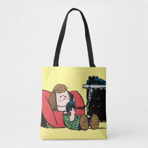 Bolso De Tela Patty Peppermint en el teléfono