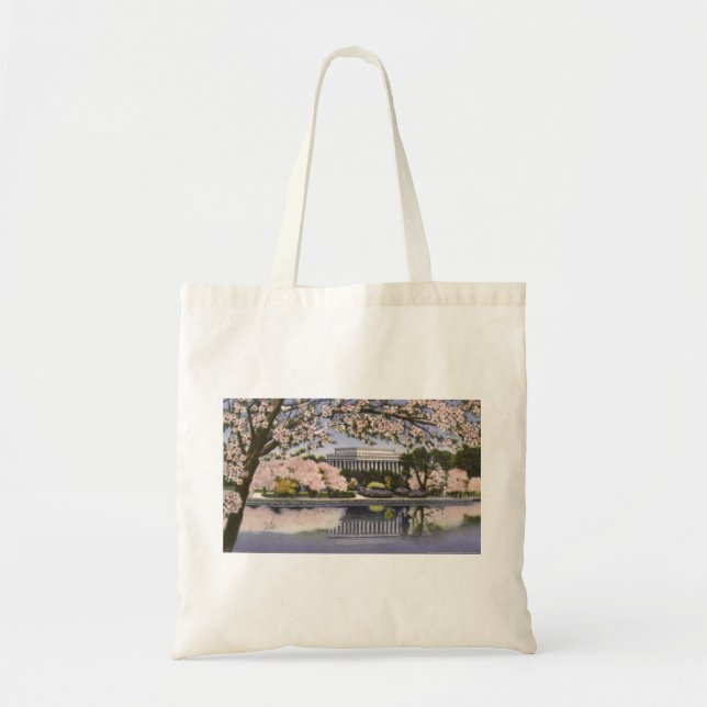 Bolso De Tela PAU44 el Lincoln memorial .tif (Frente)