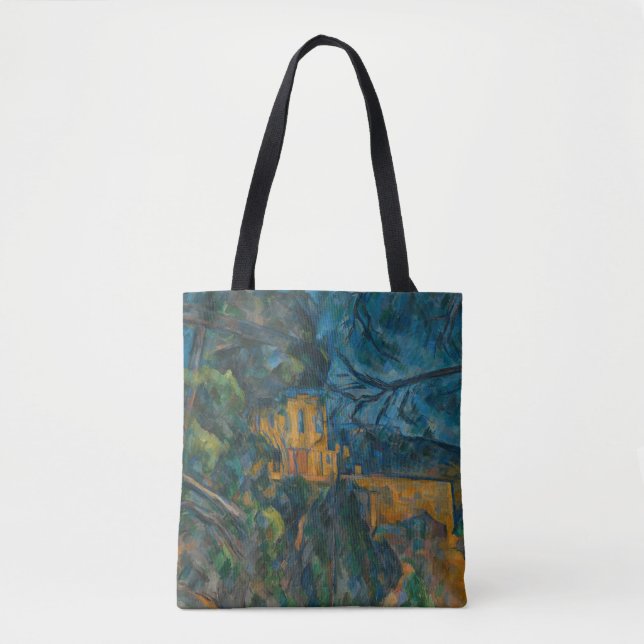 Bolso De Tela Paul Cezanne - Chateau Noir (Anverso)