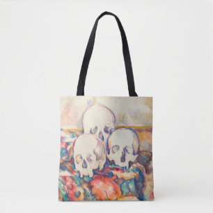 Bolso De Tela Paul Cezanne - La acuarela de los tres cráneos