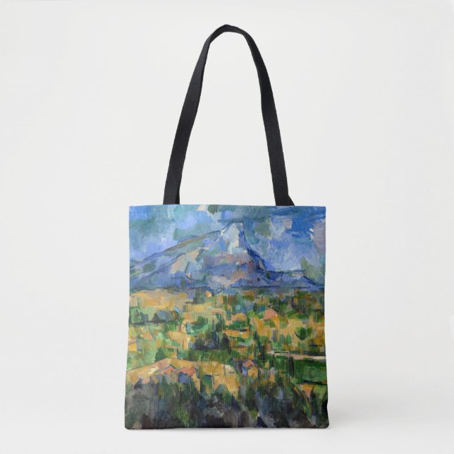 Bolso De Tela Paul Cezanne - Mont Sainte-Victoire (Anverso)
