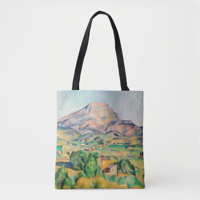 Bolso De Tela Paul Cezanne - Mont Sainte-Victoire (Anverso)