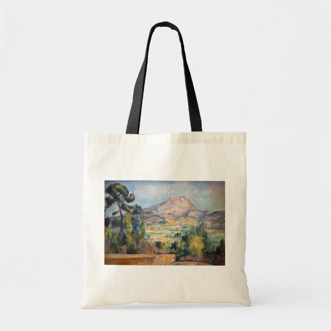 Bolso De Tela Paul Cezanne - Mont Sainte-Victoire (Frente)