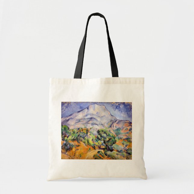 Bolso De Tela Paul Cezanne - Mont Sainte-Victoire, Tholonet Road (Frente)