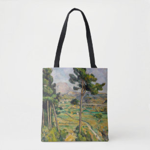 Bolso De Tela Paul Cezanne - Mont Sainte-Victoire y Viaducto