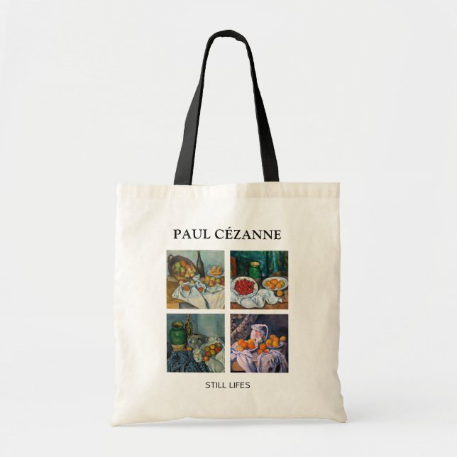 Bolso De Tela Paul Cezanne - Selección de Maestras de la Vida (Frente)