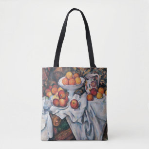 Bolso De Tela Paul Cezanne - Todavía vida, manzanas y Naranjas