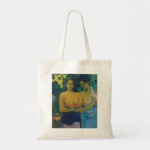 Bolso De Tela Paul Gauguin - Dos mujeres tahitianas