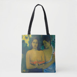 Bolso De Tela Paul Gauguin - Dos mujeres tahitianas
