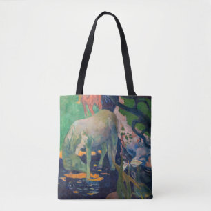 Bolso De Tela Paul Gauguin - El caballo blanco