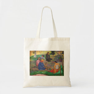 Bolso De Tela Paul Gauguin - La conversación / Les Parau Parau
