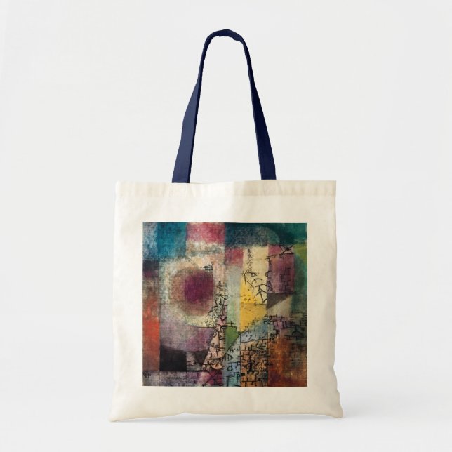 Bolso De Tela Paul Klee Abstract Art Cubism  (Frente)