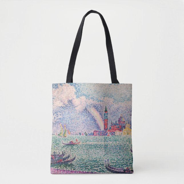 Bolso De Tela Paul Signac - Arcoiris, Venecia (Anverso)