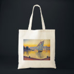 Bolso De Tela Paul Signac - El puerto al atardecer, Opus 236<br><div class="desc">El puerto al atardecer,  Opus 236 (Saint-Tropez) / El Port au soleil couchant,  Opus 236 (Saint-Tropez) - Paul Signac,  Oil on Canvas,  1892</div>