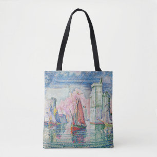 Bolso De Tela Paul Signac - Entrada al puerto de La Rochelle