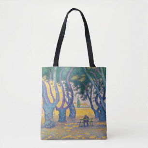 Bolso De Tela Paul Signac - Place des Lices, Saint-Tropez
