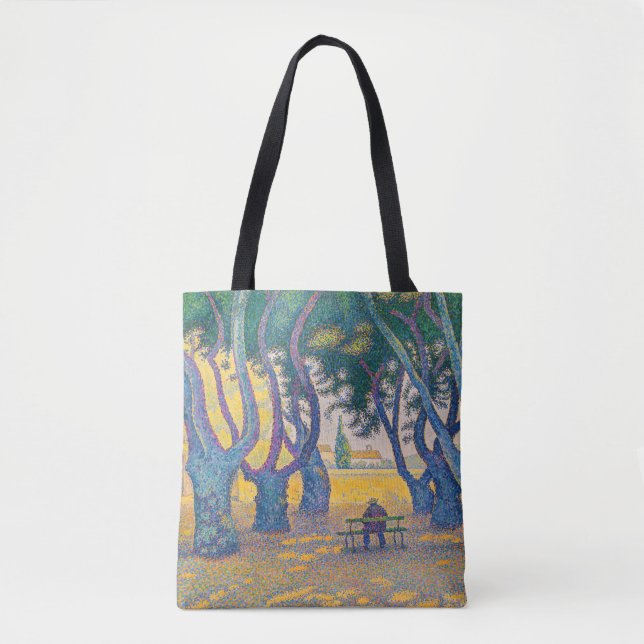 Bolso De Tela Paul Signac - Place des Lices, Saint-Tropez (Anverso)