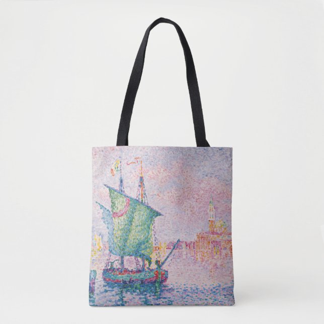 Bolso De Tela Paul Signac - Venecia, la nube rosa (Anverso)