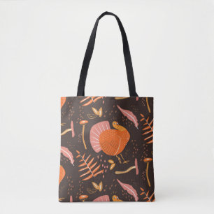 Bolso De Tela Pavo de Acción de Gracias