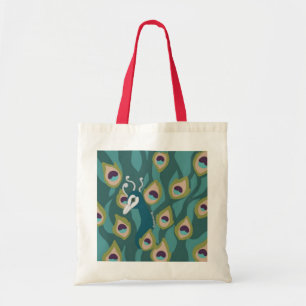 Bolso De Tela Pavo real