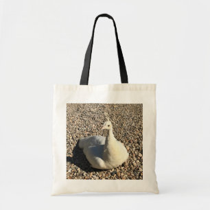 Bolso De Tela Pavo Real Blanco, Idaho