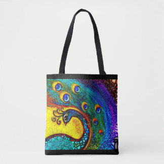 Bolso De Tela Pavo real del baile