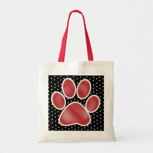 Bolso De Tela Paw Imprimir Tote... : ) SRF