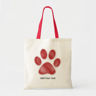 Bolso De Tela Paw Imprimir Tote... : ) SRF