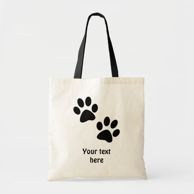 Bolso De Tela Paws (Frente)