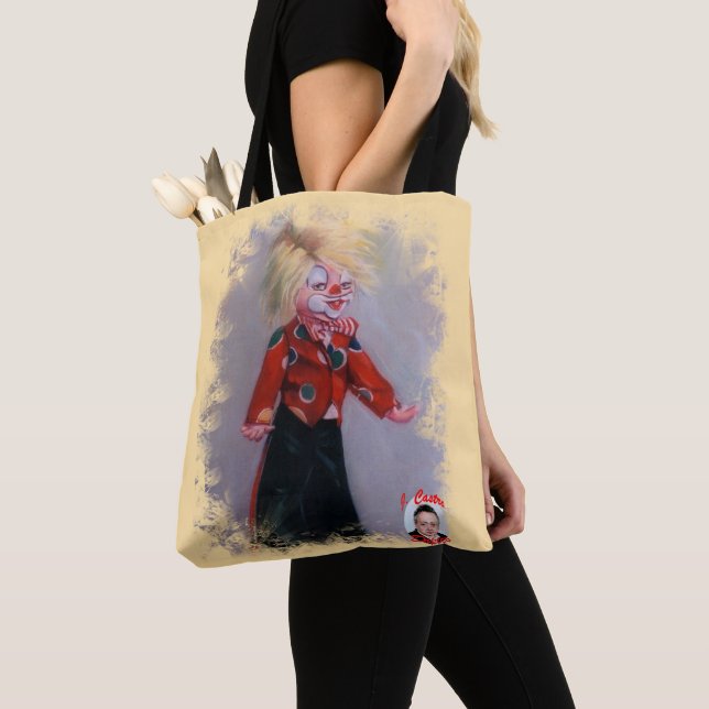 Bolso De Tela Payaso (Detalle)