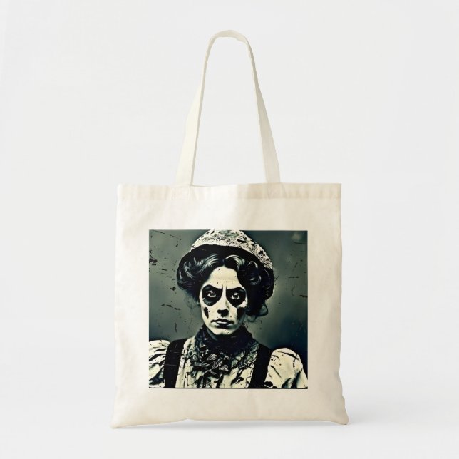 Bolso De Tela Payaso atormentado (Frente)