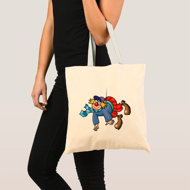 Bolso De Tela Payaso Cómico Colgado Boca Abajo (Subido por el creador)