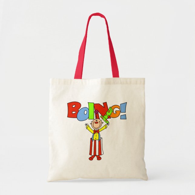 Bolso De Tela Payaso de Boing (Frente)
