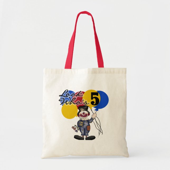 Bolso De Tela Payaso de Circo camisetas y regalos de cumpleaños  (Frente)