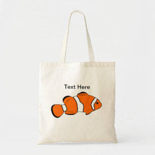 Bolso De Tela Payaso Fish Tote Bag