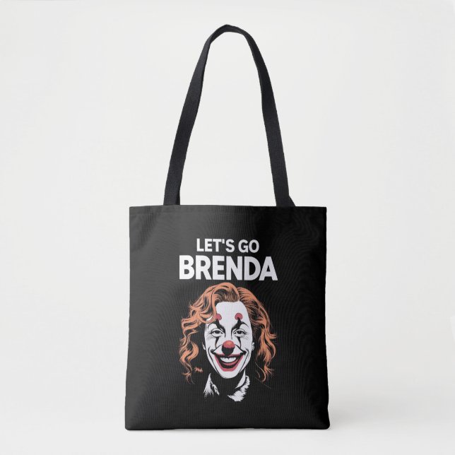 Bolso De Tela Payaso Kamala Vamos Brenda (Anverso)