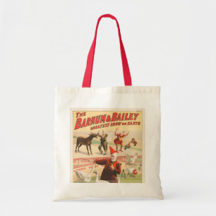 Bolso De Tela Payasos Con Geese, Roosters Y Donkey.