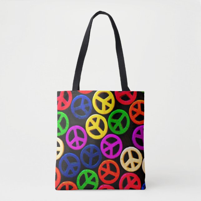 Bolso De Tela Paz (Anverso)