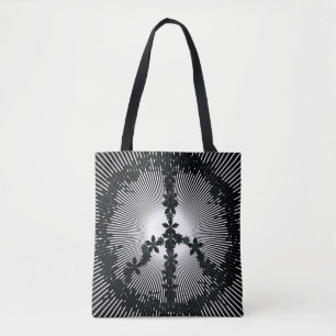 Bolso De Tela Paz