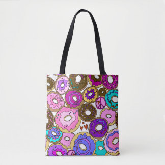 Bolso De Tela Paz Amor y Donas