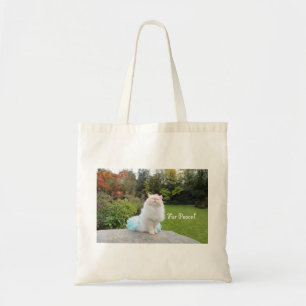 Bolso De Tela Paz de la piel