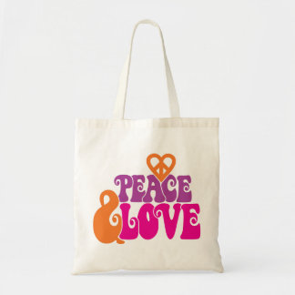 Bolso De Tela Paz y amor