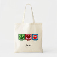 Peace Love Karate Kick Personalizado